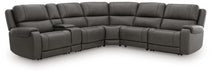 5Z - Pittson Power Reclining Sectional - Dayton Discount Furniture