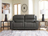 5Z - Pittson Power Reclining Sectional Loveseat - Dayton Discount Furniture