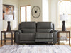 5Z - Pittson Power Reclining Sectional Loveseat - Dayton Discount Furniture