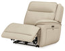 Double Deal Power Reclining Loveseat Sectional with Console Sectional Ashley Furniture