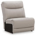 Gravier Power Reclining Sectional with Storage Console Sectional Ashley Furniture
