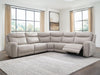 Gravier Power Reclining Sectional Sectional Ashley Furniture