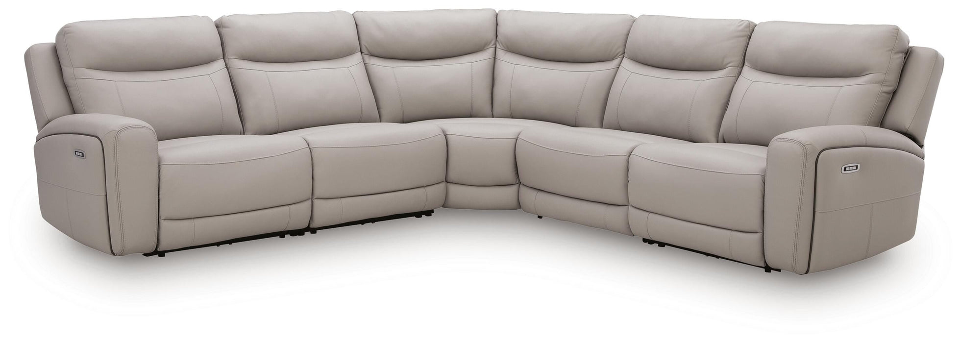 Gravier Power Reclining Sectional Sectional Ashley Furniture