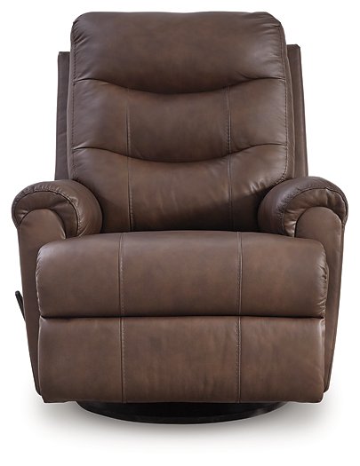 Flynwood Swivel Glider Recliner - Dayton Discount Furniture
