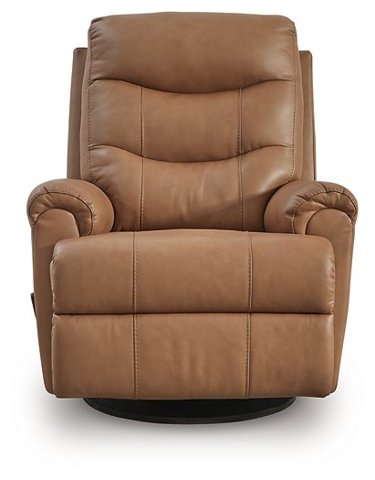 Flynwood Swivel Glider Recliner - Dayton Discount Furniture