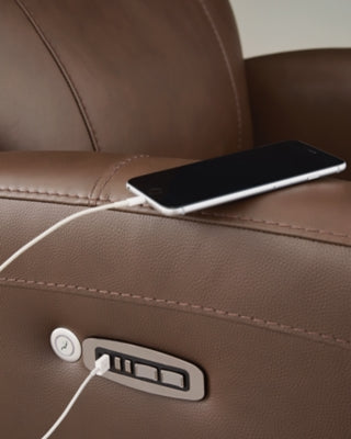 Pincara Power AutoGlide Recliner - Dayton Discount Furniture