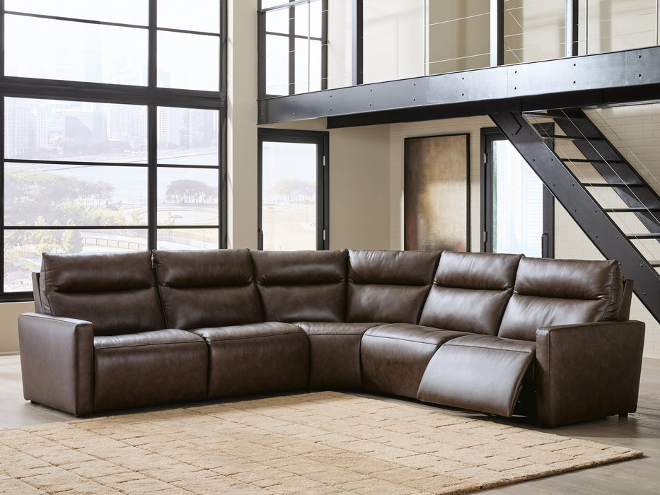 ModZ Power Reclining Sectional Sectional Ashley Furniture