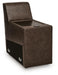 ModZ Power Reclining Sectional with Audio Consoles Sectional Ashley Furniture