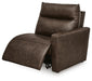 ModZ Power Reclining Sectional with Audio Consoles Sectional Ashley Furniture