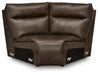 ModZ Power Reclining Sectional with Audio Consoles Sectional Ashley Furniture