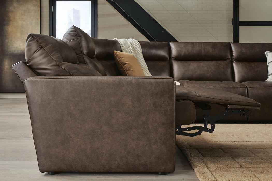 ModZ Power Reclining Sectional Sectional Ashley Furniture