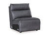 ModZ Power Reclining Sectional with Audio Consoles Sectional Ashley Furniture