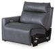 ModZ Power Reclining Sectional with Audio Console Sectional Ashley Furniture