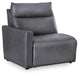 ModZ Power Reclining Sectional Loveseat Loveseat Ashley Furniture