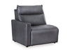 ModZ Power Reclining Sectional Loveseat with Audio Console Loveseat Ashley Furniture