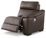 Salvatore 3-Piece Power Reclining Loveseat with Console Sectional Ashley Furniture