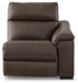 Salvatore 3-Piece Power Reclining Loveseat with Console Sectional Ashley Furniture