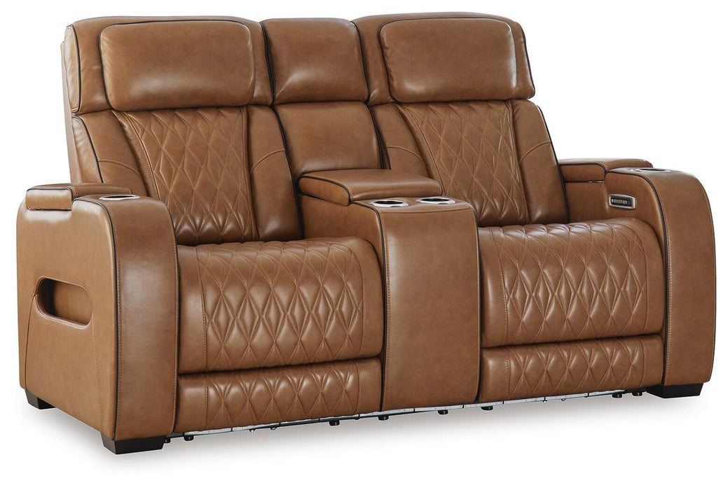 Boyington Power Reclining Loveseat with Console