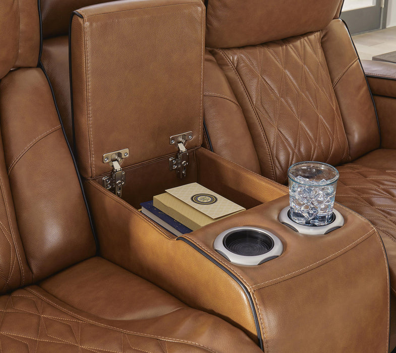 Boyington Power Reclining Loveseat with Console