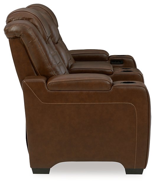 Backtrack Power Reclining Loveseat Loveseat Ashley Furniture