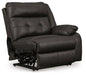 Mackie Pike Power Reclining Sectional Loveseat Sectional Ashley Furniture