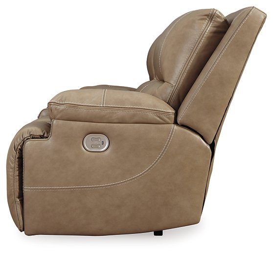 Ricmen Power Reclining Loveseat with Console Loveseat Ashley Furniture