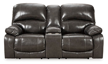 Hallstrung Power Reclining Loveseat with Console Loveseat Ashley Furniture