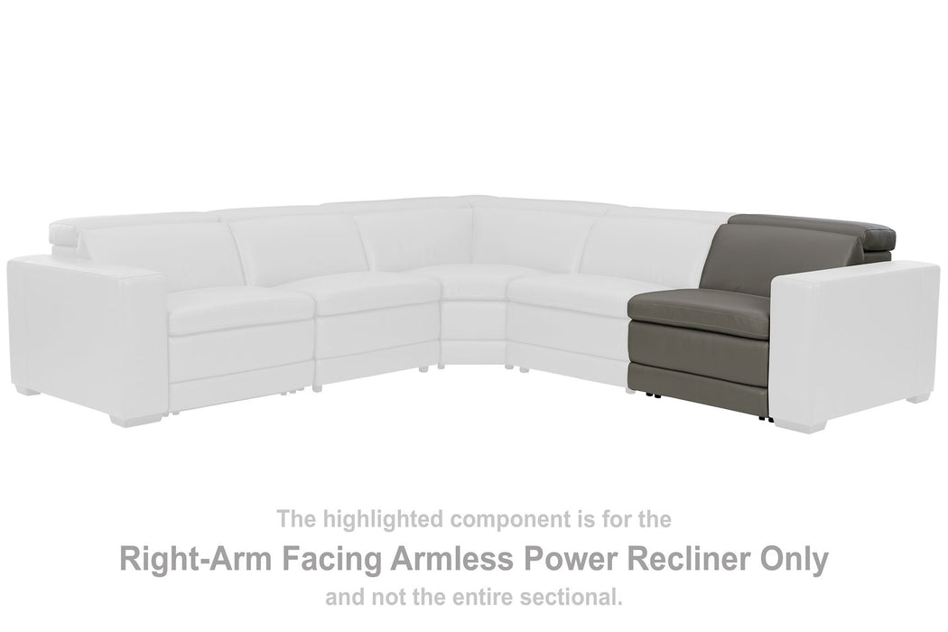 Texline Power Reclining Sectional Sectional Ashley Furniture