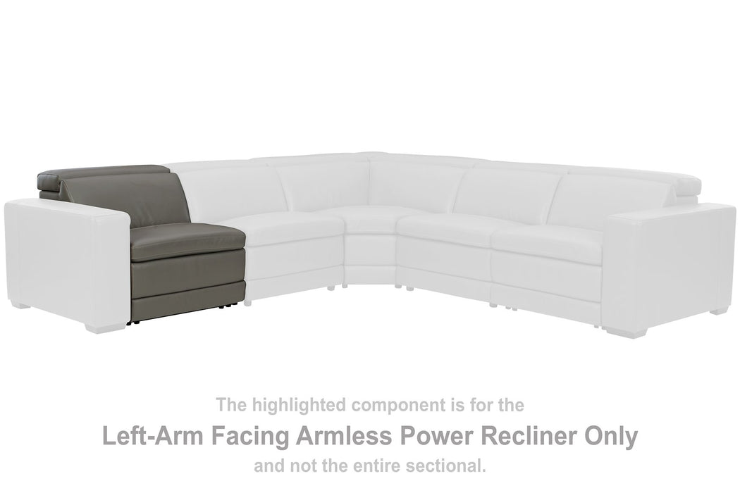 Texline Power Reclining Sectional Sectional Ashley Furniture