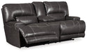 McCaskill Power Reclining Loveseat with Console Loveseat Ashley Furniture