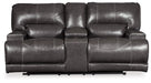 McCaskill Power Reclining Loveseat with Console Loveseat Ashley Furniture