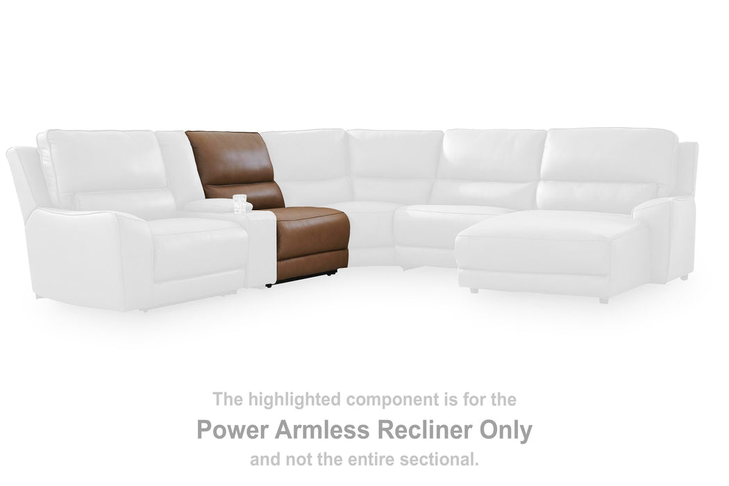 DeepWakes Power Reclining Sectional - Dayton Discount Furniture