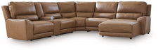 DeepWakes Power Reclining Sectional with Chaise Sectional Ashley Furniture