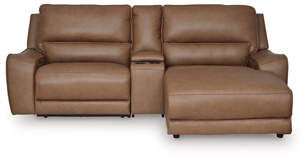 DeepWakes Power Reclining Sectional with Chaise Sectional Ashley Furniture