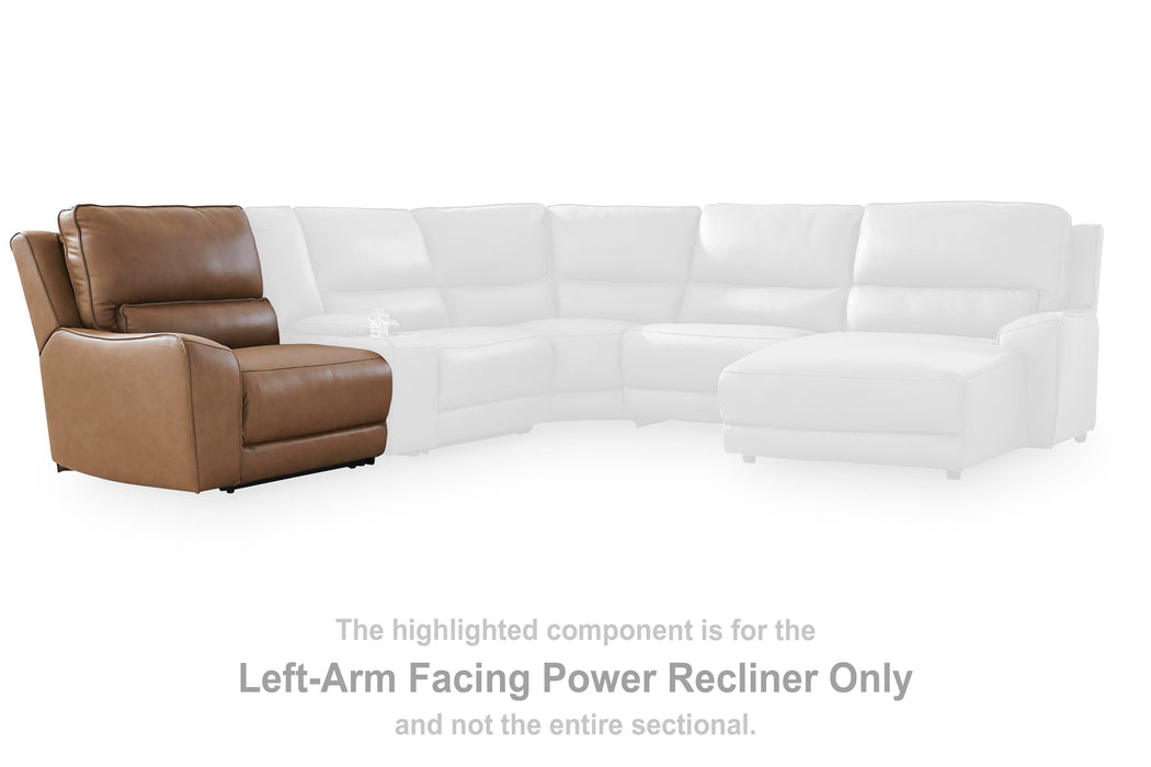 DeepWakes Power Reclining Sectional - Dayton Discount Furniture