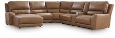 DeepWakes Power Reclining Sectional with Chaise Sectional Ashley Furniture