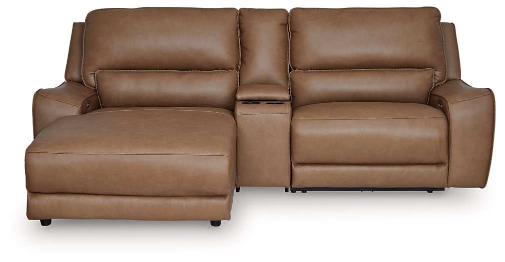 DeepWakes Power Reclining Sectional with Chaise Sectional Ashley Furniture