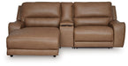 DeepWakes Power Reclining Sectional with Chaise Sectional Ashley Furniture