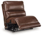 DeepWakes Reclining Sectional with Storage Console - Dayton Discount Furniture