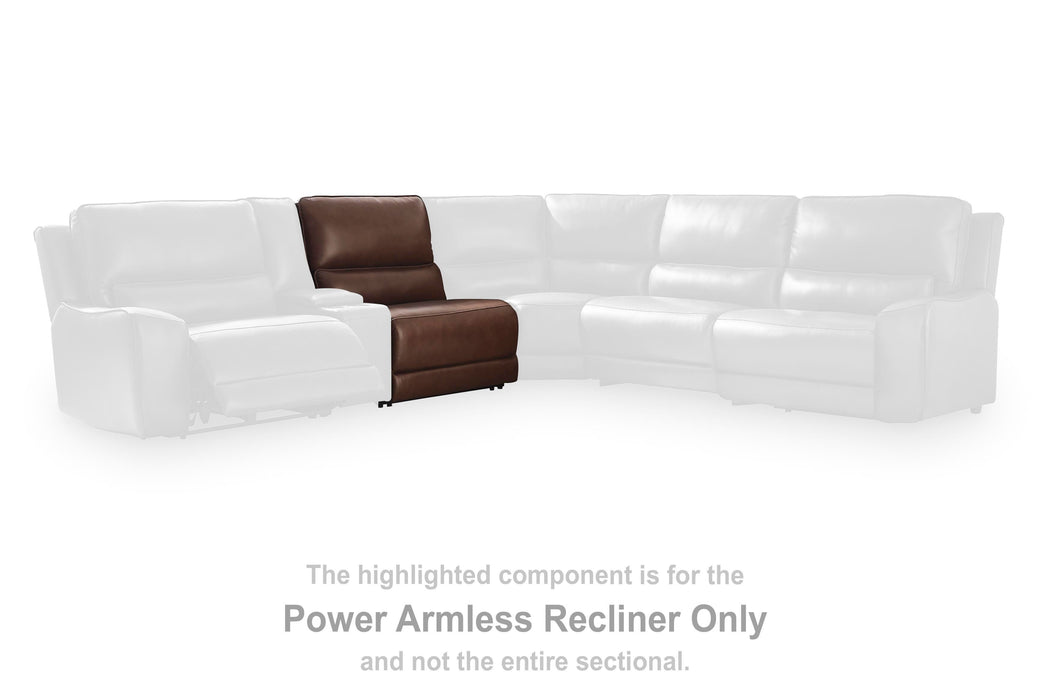 DeepWakes Power Reclining Sectional - Dayton Discount Furniture