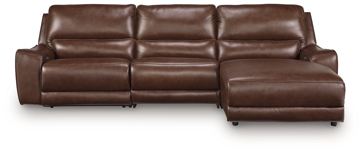 DeepWakes Reclining Sofa Chaise - Dayton Discount Furniture