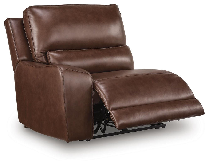DeepWakes Power Reclining Sectional - Dayton Discount Furniture