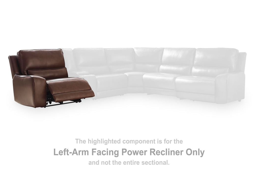 DeepWakes Power Reclining Sectional - Dayton Discount Furniture