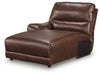 DeepWakes Reclining Sofa Chaise - Dayton Discount Furniture