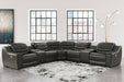 Center Line Power Reclining Sectional Sectional Ashley Furniture