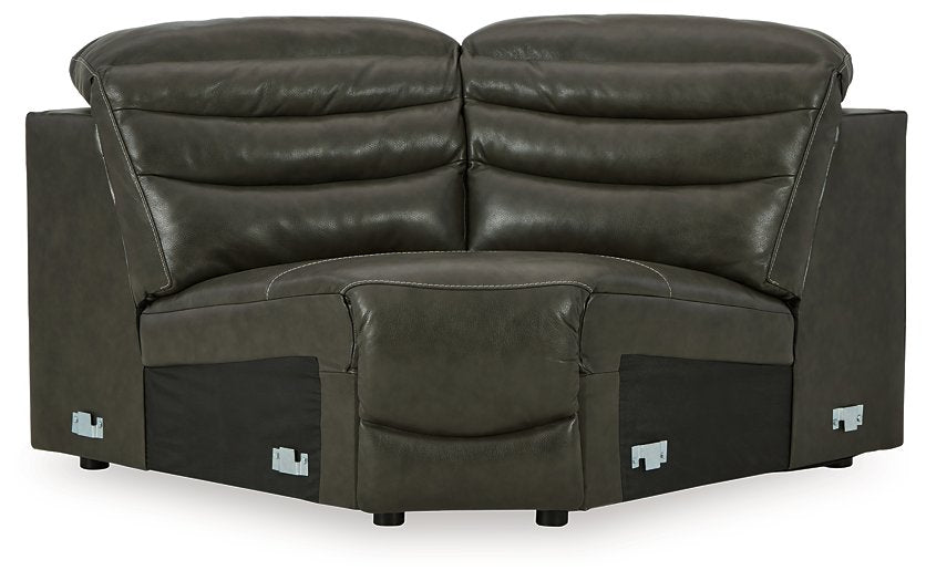 Center Line Power Reclining Sectional Sectional Ashley Furniture