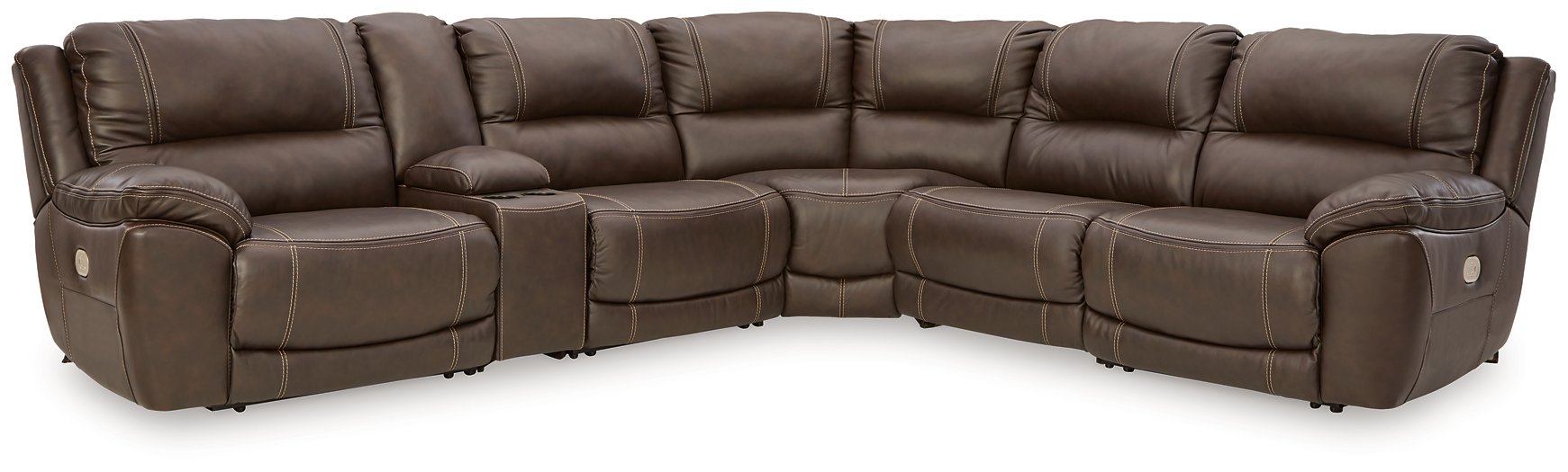 Dunleith Power Reclining Sectional Sectional Ashley Furniture
