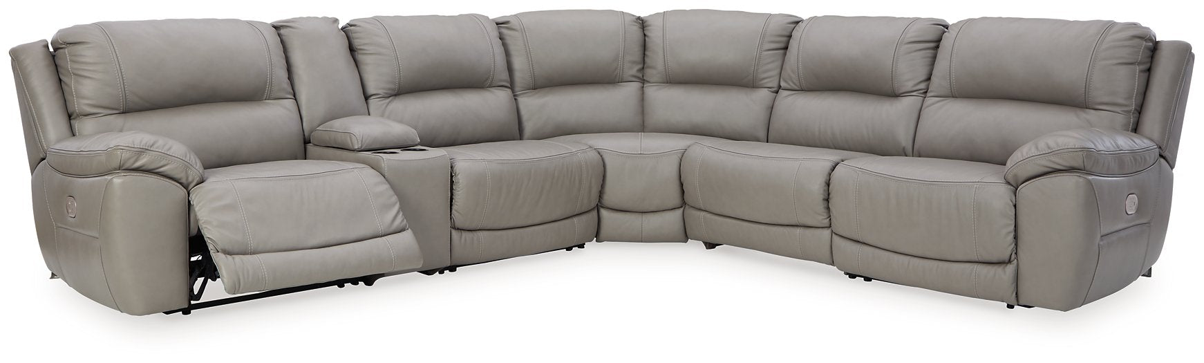 Dunleith Power Reclining Sectional Sectional Ashley Furniture