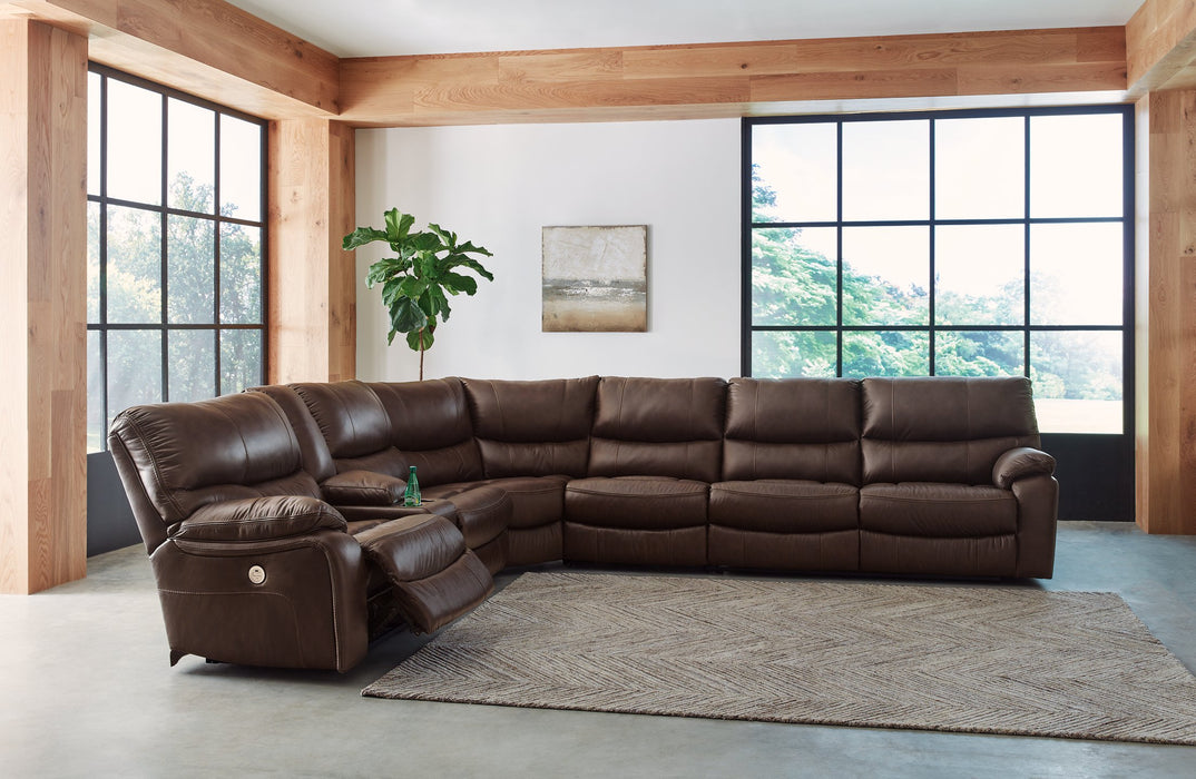 Family Circle Power Reclining Sectional Sectional Ashley Furniture