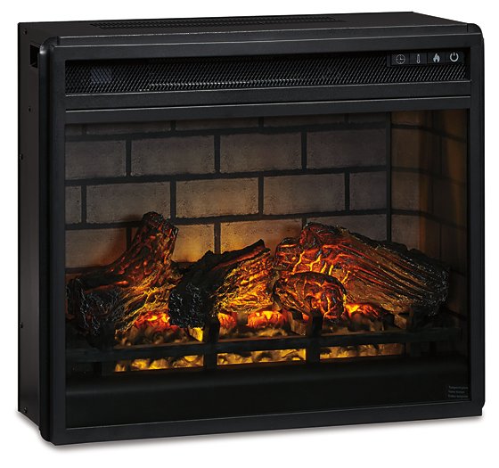 Entertainment Accessories Electric Infrared Fireplace Insert Fireplace Ashley Furniture